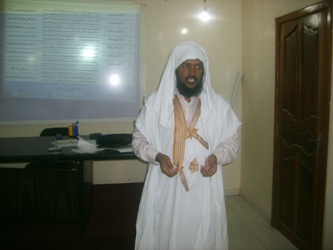 رئيس جمعية القرآن الكريم في موريتانيا الأستاذ أحمدسالم ولد زياد