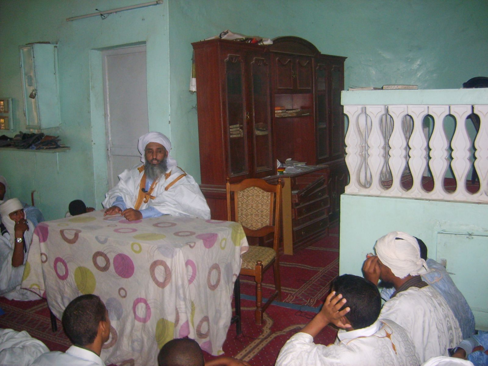 الإمام الغيث أثناء منبر الخميس اليوم